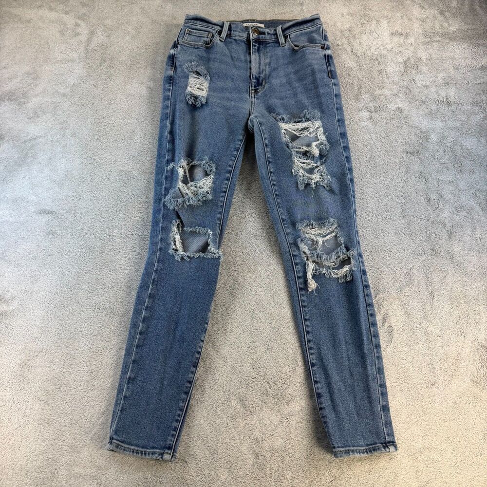 PacSun High Rise Jegging Jeans Women’s 26 Distressed Blue Denim